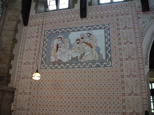 Wall by the Altar in St.Martins