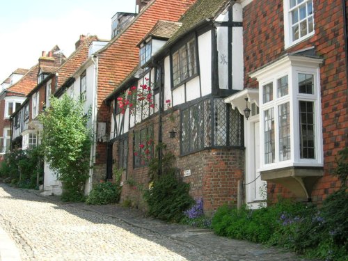 Sunny side of the street!