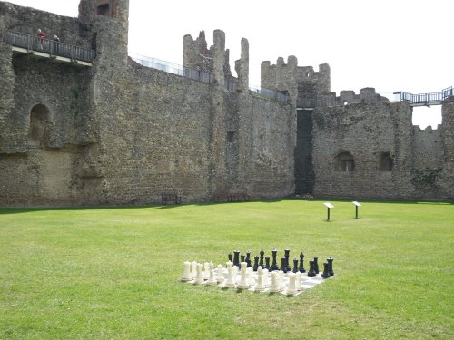 The area of the Framlingham Castle