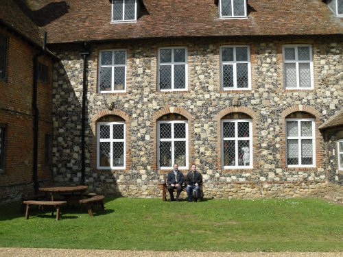 The area of the Framlingham castle in Suffolk