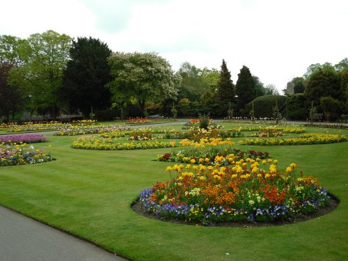 Abbey gardens in Bury St Edmunds