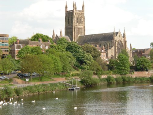 Worcester Cathedral, 18th May 2001