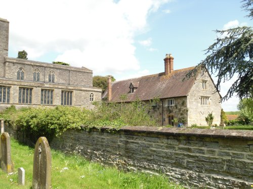 Saxon Priory Church of Holy Virgin in Deerhurst (CA 800)