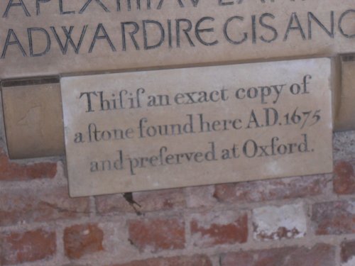 Near Odda's Chapel in Deerhurst