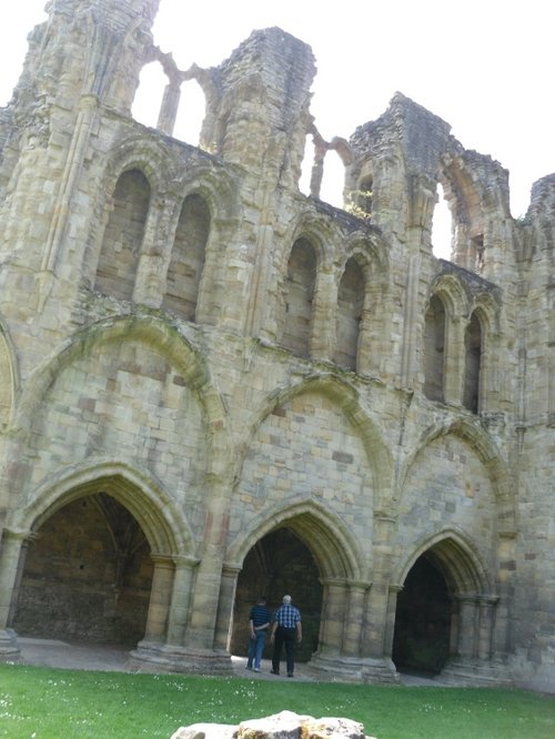 Ruins of Much Wenlock Priory of St Milburga