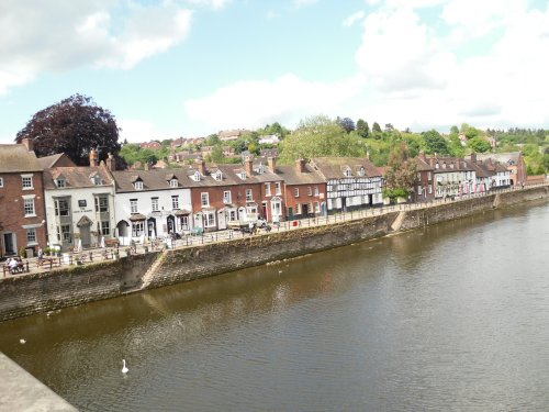 Bewdley, a view on the River Severn