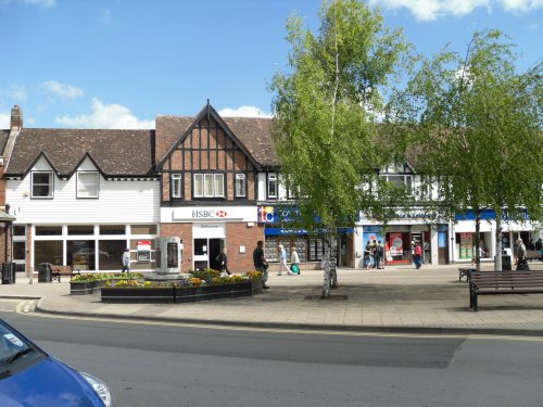 Droitwich, the town centre