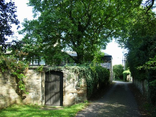 Rear of  Kirkthorpe Hall c1780