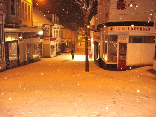 Snow on Fore Street