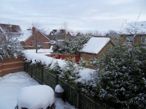 Oh no, not more snow