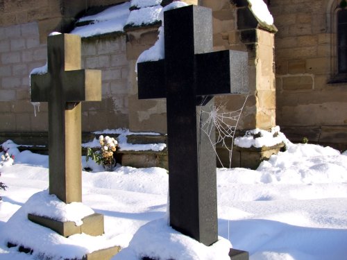 St Michael's Church in the snow
