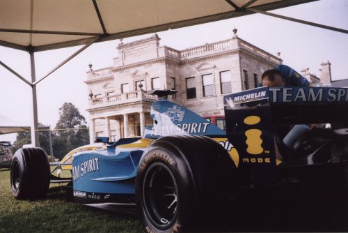 Renault F1 car at Brodsworth