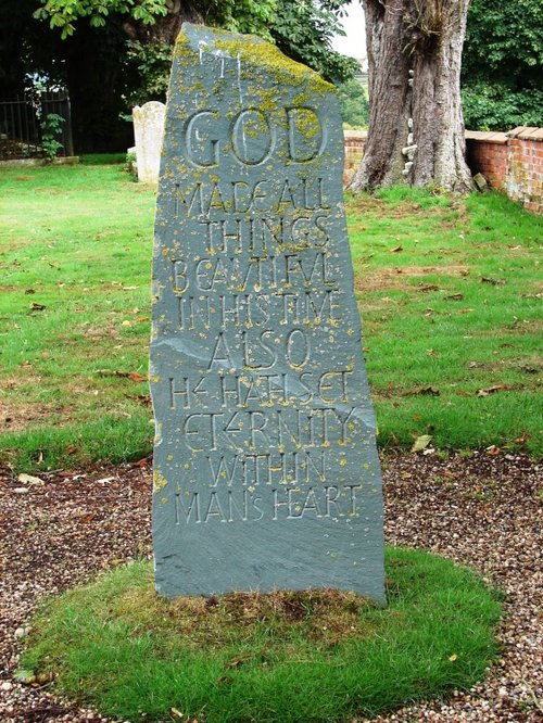 Memorial in St Marys Churchyard