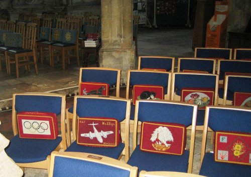 Inside Burford Church