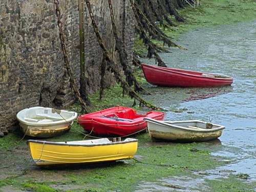 Colourful Dinghies