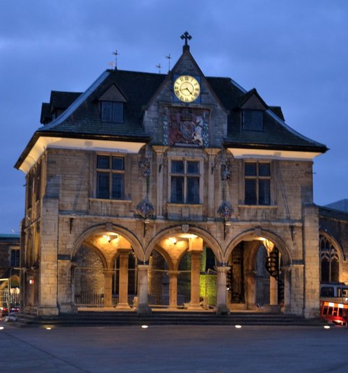 The Buttercross in downtown Peterborough
