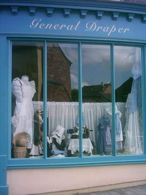 Blists Hill Victorian Town - Draper Shop - August 2010