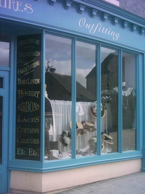 Blists Hill Victorian Town - Draper Shop - August 2010