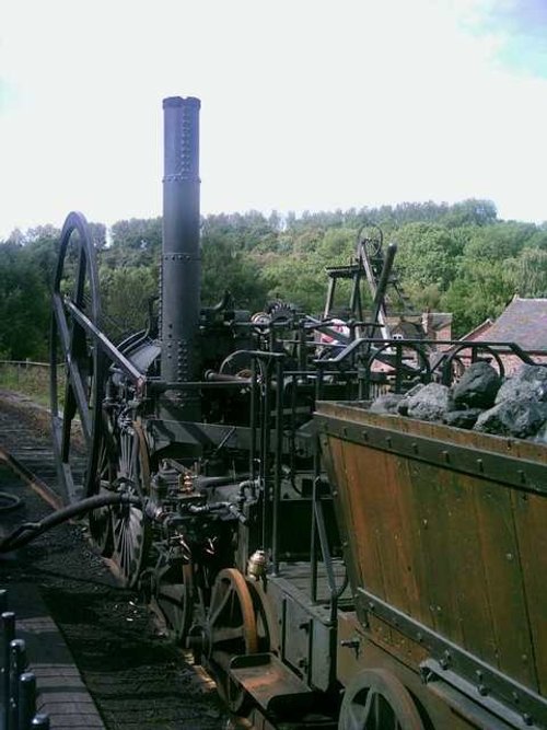 Blists Hill Victorian Town - R. Trevithick First Locomotive - August 2010