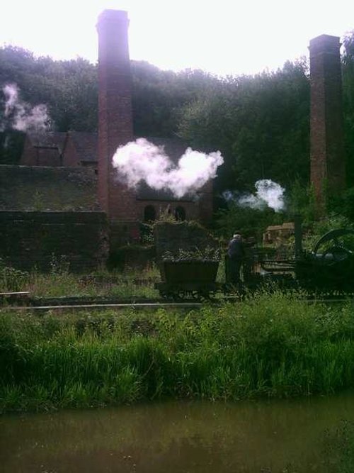 Blists Hill Victorian Town - R. Trevithick First Locomotive - August 2010