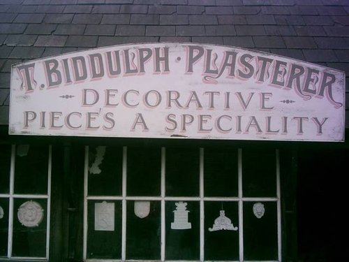 Blists Hill Victorian Town - Plasterer Shop - August 2010