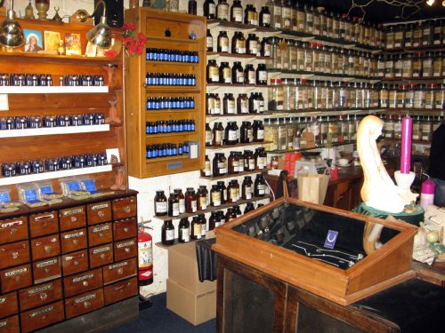 Glastonbury potion shop