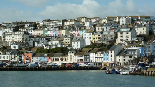 Overlooking Brixham Harbour