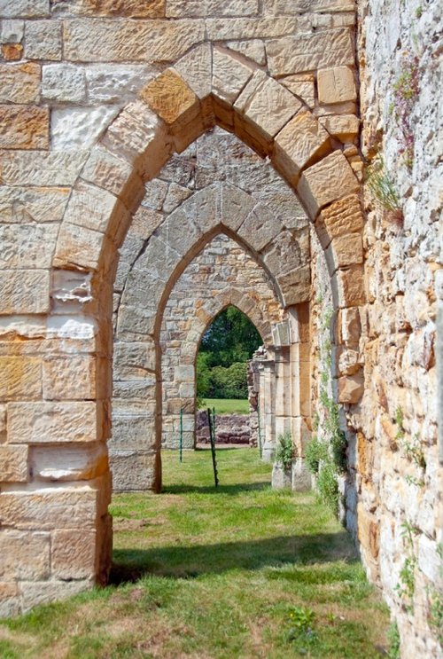 Bayham Abbey Cloisters