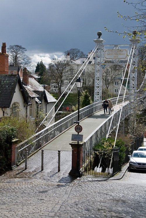 Queens Park Bridge in Chester
