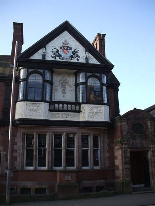 A building in Leek, Staffordshire