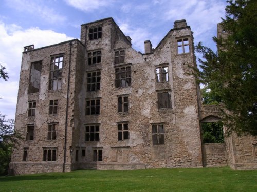The back of the Old Hall