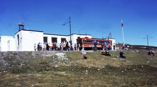 The summit of Snaefell