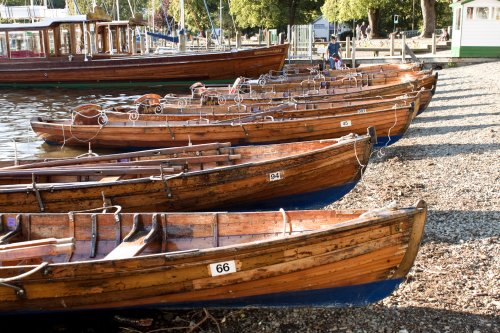 Rowboats at Watersedge