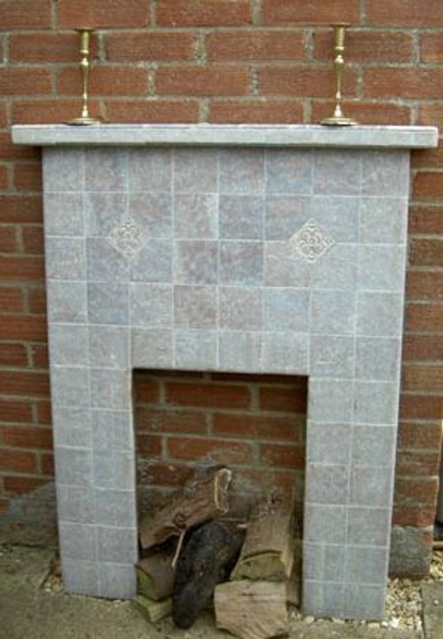 J R R Tolkiens Fireplace Surround