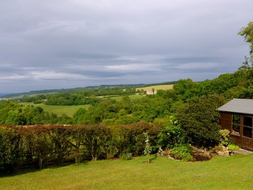 View towards Snowshill from Sheepscombe.