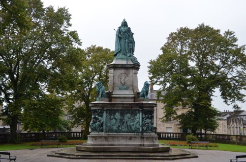 Queen Victoria monument in Dalton Square