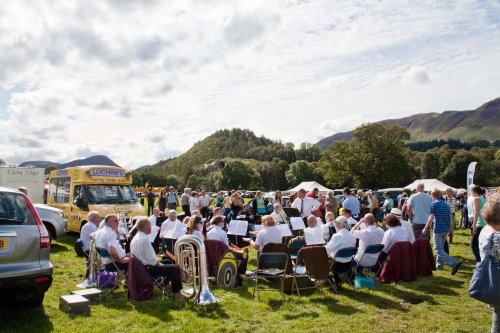 Entertaining the crowd