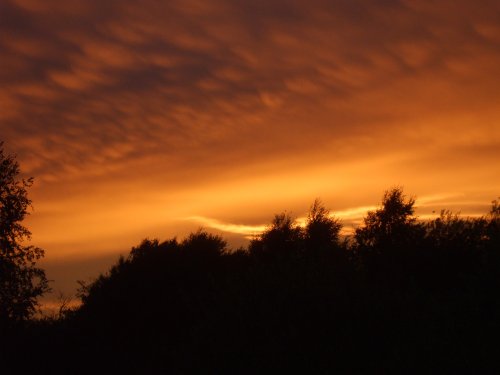 Sunset in Norfolk