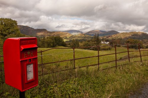 Post box, middle of nowhere
