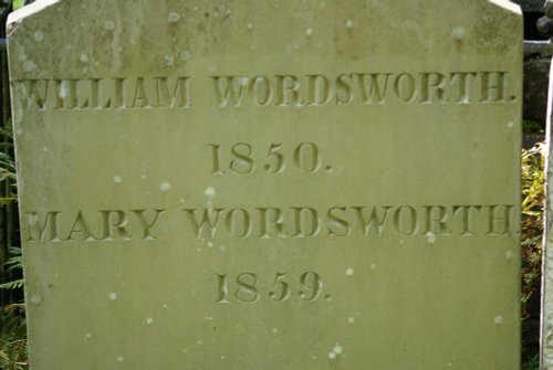 William Wordsworth's gravestone