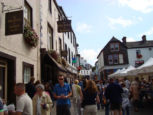 Market day in Keswick