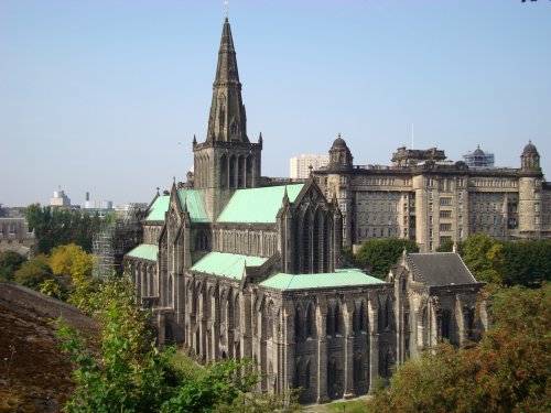 Glasgow Cathedral from the Necropolis