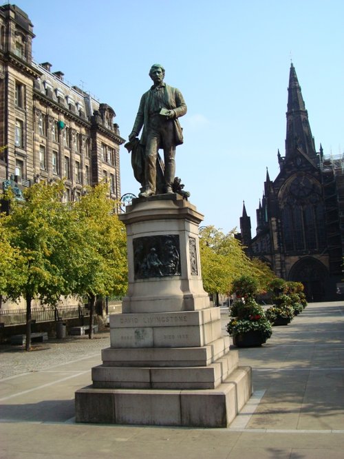 The statue of David Livingstone