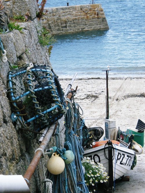 Hanging up your Lobster pot