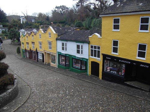 Model of the Old Village High Street at Shanklin.