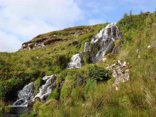 Waterfall on the Lon Bota Meanachain