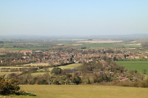 Watlington, viewed from Watlington Hill