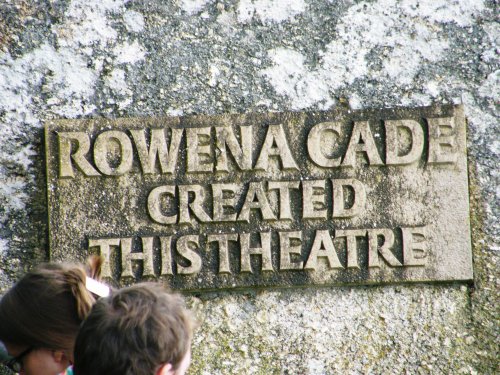 Rowena built the Minack