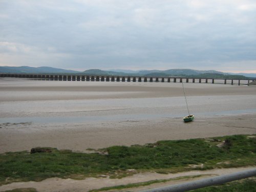 Viaduct over the Kent Estuary