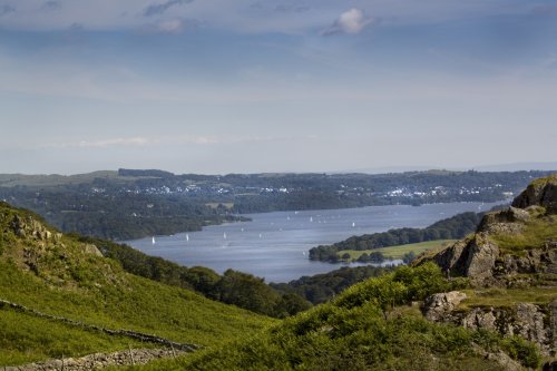 Lake Windermere from Loughrigg